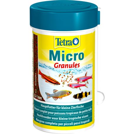 Tetra | Micro Granules | Granulátum táplálék | Díszhalak számára - 100 ml/45 g