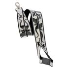 BlueBug | Nyakbaakasztó kulcstartó | Gekkó minás | ezüst-fekete