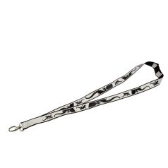   BlueBug | Nyakbaakasztó kulcstartó | Gekkó minás | ezüst-fekete