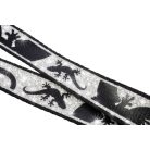 BlueBug | Nyakbaakasztó kulcstartó | Gekkó minás | ezüst-fekete