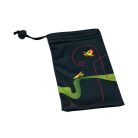 BlueBug | Mikroszálas tok - fekete - Kaméleon mintás