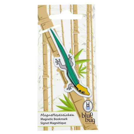 BlueBug | Mágneses kétoldalas könyvjelző - Gekkó