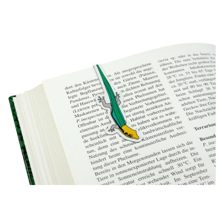 BlueBug | Mágneses kétoldalas könyvjelző - Gekkó