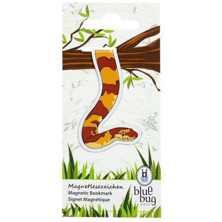 BlueBug | Mágneses kétoldalas könyvjelző - Kígyó