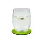 BlueBug | Filc poháralátét gekkó mintával - zöld - 4db