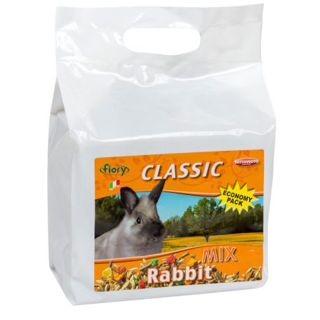 Fiory | Rabbit MIX “Classic” | Keverék eledel, törpe nyulaknak - 3 kg