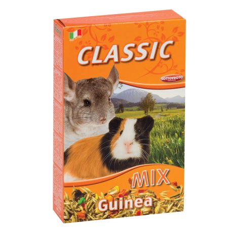 Fiory | Guinea MIX “Classic” | Keverék eleség, tengerimalac és csincsilla számára -  680 g