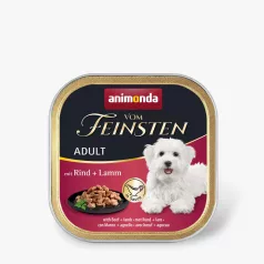   Animonda | Vom Feinsten Adult (marha,bárány) alutálkás felnőtt kutyák részére - 150g
