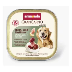   Animonda | GranCarno Adult Country | vad, csirke és petrezselyem alutálcás nedves eledel felnőtt kutyáknak – 150 g
