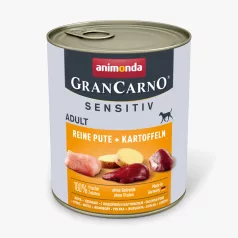   Animonda | GranCarno Sensitiv Adult (pulyka,burgonya) konzerv - Felnőtt kutyák részére - 800g