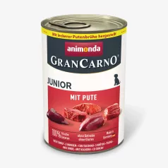   Animonda | GranCarno with turkey Junior (pulykával) nedves eledel  kölyök kutyák részére - 400g