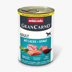   Animonda | GranCarno salmon+spinach Adult (lazac+spenót) eledel felnőtt kutyák részére - 400g