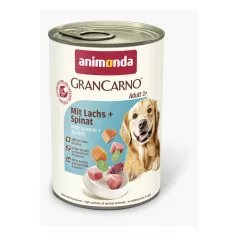   Animonda | GranCarno Adult | lazac és spenót nedves eledel felnőtt kutyáknak – 400 g