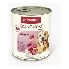   Animonda | GranCarno Adult | sertés és szív konzerv felnőtt kutyáknak – 800 g