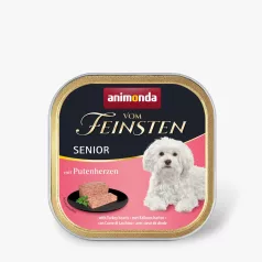   Animonda Vom Feinsten Senior (pulykaszív) alutálkás -eledel idős kutyák részére - 150g