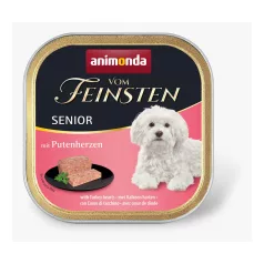   Animonda | Vom Feinsten Senior | pulykaszív alutálcás nedves eledel idős kutyáknak – 150 g