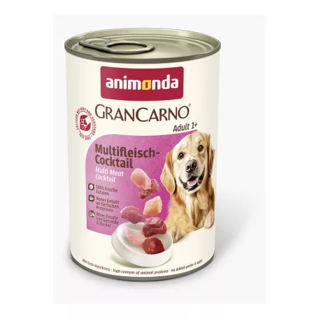 Animonda | GranCarno Adult | multihús-koktél konzerv felnőtt kutyáknak – 400 g