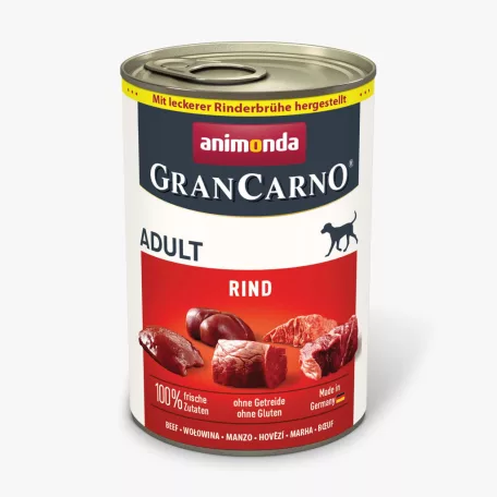 Animonda | GranCarno Adult (marha) konzerv - Felnőtt kutyák részére - 400g