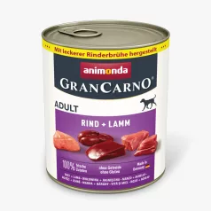   Animonda | GranCarno Adult (marha,bárány) konzerv - Felnőtt kutyák részére - 800g