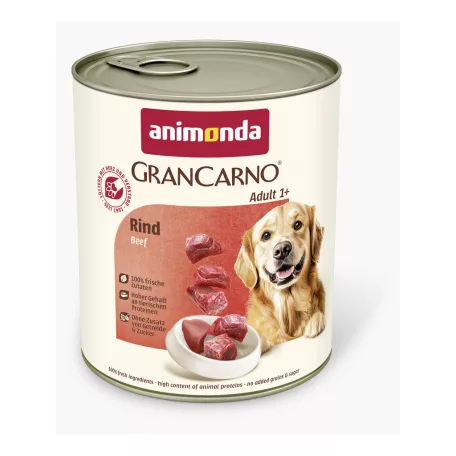 Animonda | GranCarno Adult | marha konzerv felnőtt kutyáknak – 800 g