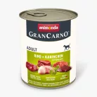 Animonda |GranCarno Adult (nyúl,gyógynövény) konzerv - Felnőtt kutyák részére - 800g
