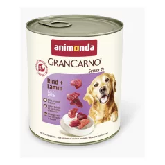   Animonda | GranCarno Senior | borjú és bárány konzerv idős kutyáknak – 800 g