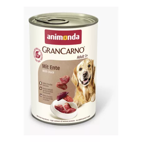 Animonda | GranCarno Adult | kacsa konzerv felnőtt kutyáknak – 400 g