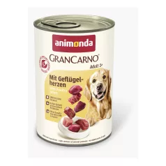   Animonda | GranCarno Adult | baromfi szív konzerv felnőtt kutyáknak – 400 g