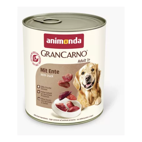 Animonda | GranCarno Adult | kacsa konzerv felnőtt kutyáknak – 800 g
