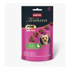   Animonda | Vom Feinsten Adult | pulyka-nyúl-áfonya jutalomfalat felnőtt kutyáknak – 50 g