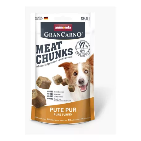 Animonda | Meat Chunks | pulyka jutalomfalat felnőtt kutyáknak – 60 g
