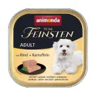 Animonda | Vom Feinsten Adult | marha és burgonya alutálcás nedves eledel felnőtt kutyáknak – 150 g