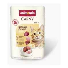   Animonda | Carny Adult | szárnyaskoktél alutasakos nedves eledel felnőtt macskáknak – 85 g