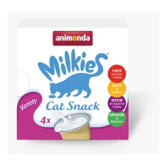   Animonda | Milkies Variety | macskaital felnőtt macskáknak – 4 × 15 g