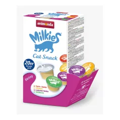   Animonda | Milkies Variety | tejszín és taurin macskaital felnőtt macskáknak – 20 × 15 g
