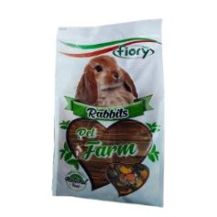   Fiory | Rabbits, Pet Farm | Teljes értékű, nyúl eledel - 1 Kg