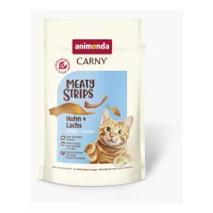   Animonda | Carny Yummies | csirke és lazac jutalomfalat felnőtt macskáknak – 50 g