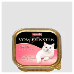   Animonda | Vom Feinsten Adult | pulykaszív alutálcás nedves eledel felnőtt macskáknak – 100 g