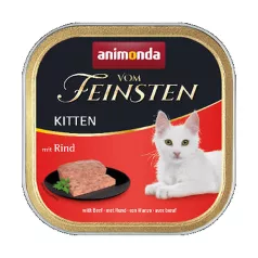   Animonda | Vom Feinsten Junior | marha alutálcás nedves eledel kölyökmacskáknak – 100 g