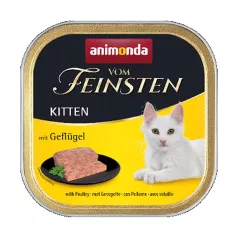   Animonda | Vom Feinsten Junior | szárnyas alutálcás nedves eledel kölyökmacskáknak – 100 g