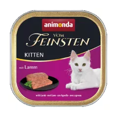   Animonda | Vom Feinsten Junior | bárány alutálcás nedves eledel kölyökmacskáknak – 100 g