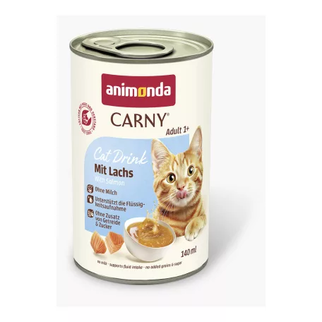 Animonda | Carny Cat Drink | lazac macskaital felnőtt macskáknak – 140 ml