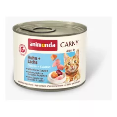   Animonda | Carny Adult | csirke és lazac konzerv felnőtt macskáknak – 200 g