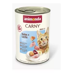   Animonda | Carny Adult | csirke és lazac konzerv felnőtt macskáknak – 400 g