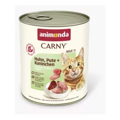   Animonda | Carny Adult | csirke, pulyka és nyúl konzerv felnőtt macskáknak – 800 g