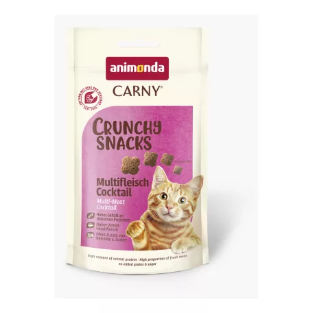 Animonda | Carny Crunchy | húskoktél jutalomfalat felnőtt macskáknak – 50 g