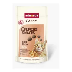   Animonda | Carny Crunchy | marha és csirke jutalomfalat felnőtt macskáknak – 50 g