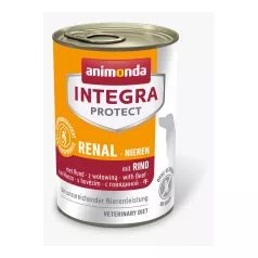   Animonda | Integra Protect Renal | diétás konzerv veseműködés támogatására felnőtt kutyáknak, marha ízesítéssel – 400 g