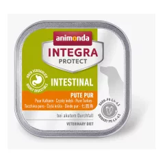   Animonda | Integra Protect Intestinal | diétás alutálcás nedves eledel érzékeny emésztés és bélrendszeri problémák esetére felnőtt kutyáknak, pulyka ízesítéssel – 150 g