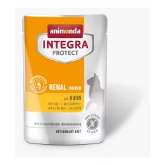   Animonda | Integra Protect Renal | diétás alutasakos nedves eledel veseműködés támogatására felnőtt macskáknak, csirke ízesítéssel – 85 g